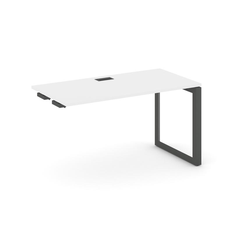 Style Project Стол-приставка к опор. элем. SN-59O.OPRS-001 Белый/Металл Антрацит/Черный Заглушка 980