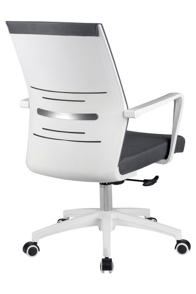 Кресло Like RCH B819 Белый пластик/Серая сетка