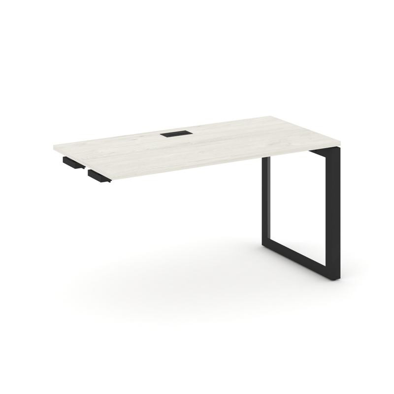 Style Project Стол-приставка к опор. элем. SN-59O.OPRS-001 Дуб Наварра/Металл Черный/Черный Заглушка