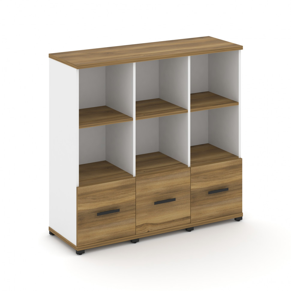 Concept Шкаф 3 узкие секции, 3 ниши CN.STU-331 B Сандал Янтарный/Белый Бриллиант/Металл Черный 1252* Concept Шкаф 3 узкие секции, 3 ниши CN.STU-331 B Сандал Янтарный/Белый Бриллиант/Металл Черный 1252*