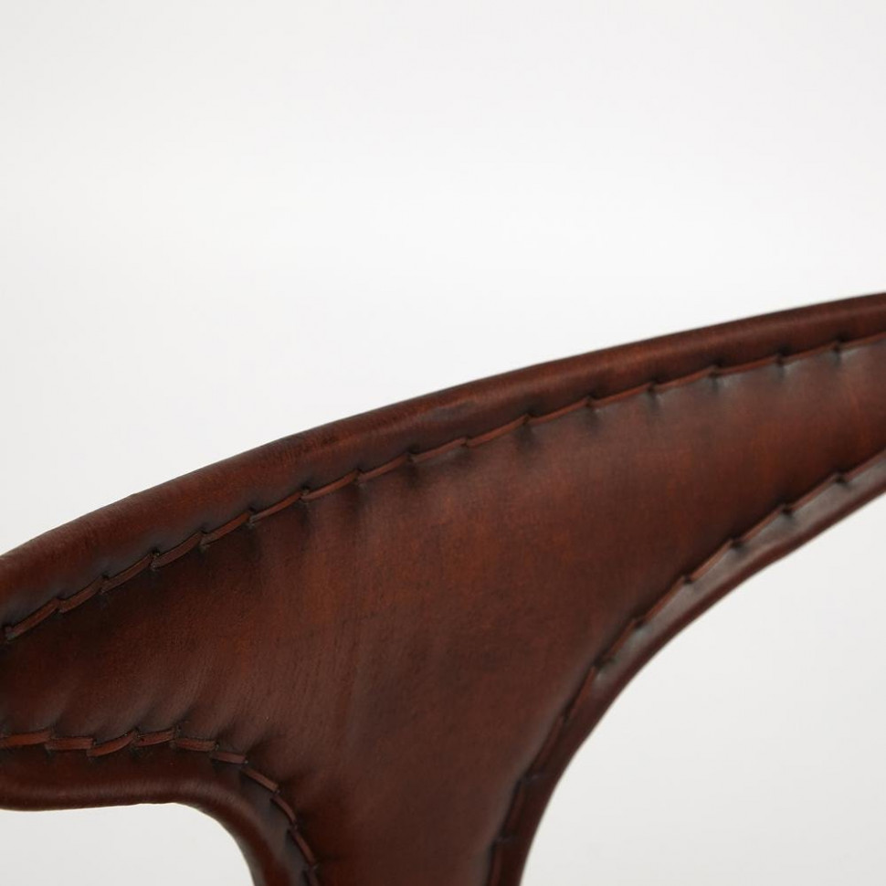 Стул Secret De Maison HORN (мод. M-19852)  металл/кожа буйвола, 49х56х81см, коричневый