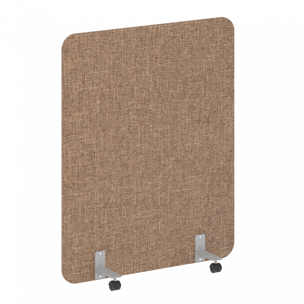 R-line soft Перегородка на металлических опорах, на роликах AP.R-120-150 Romeo 03/Металл Серый 1200*