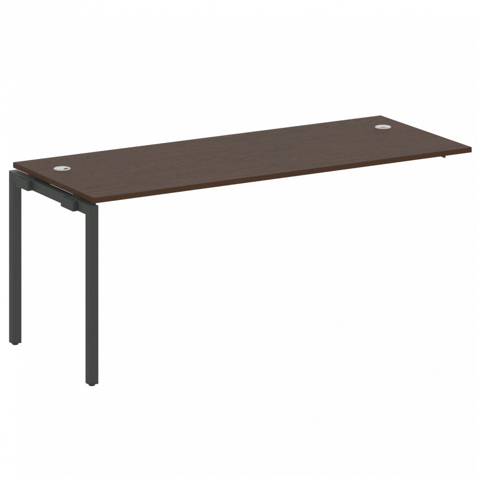 Metal System Quattro Проходной элемент рабочей станции на П-образном м/к 40БП.ПРС-СП-1.5 Венге Цаво/ Metal System Quattro Проходной элемент рабочей станции на П-образном м/к 40БП.ПРС-СП-1.5 Венге Цаво/