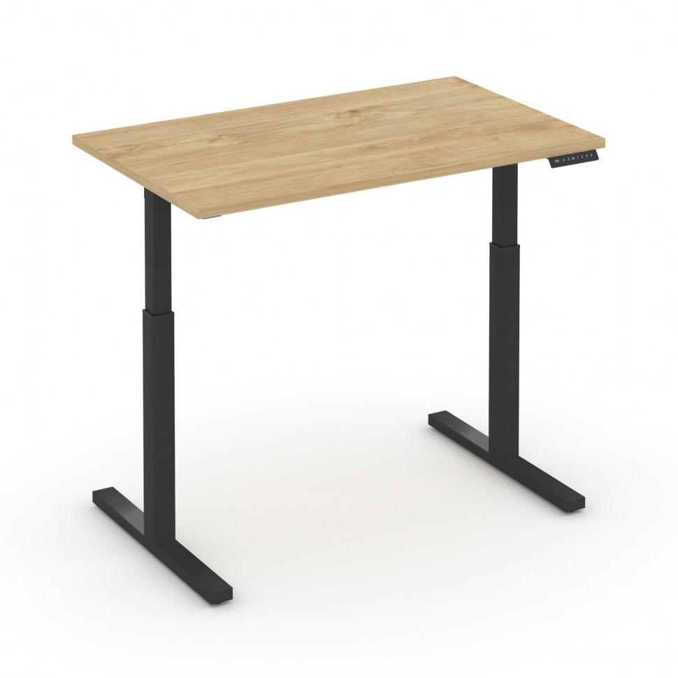 Move up Стол электроподъемный MV.SE-2.7 Тиквуд Светлый/Металл Черный 1180*720*720-1190