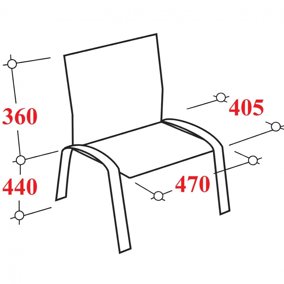 Стул UP_EChair Rio(ИЗО) черн, пластик серый