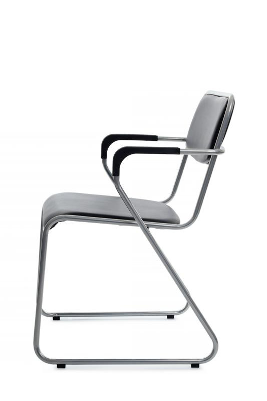 Кресло Никс Плюс RCH OMKL-03 Черный/Металл окрашенный Хром