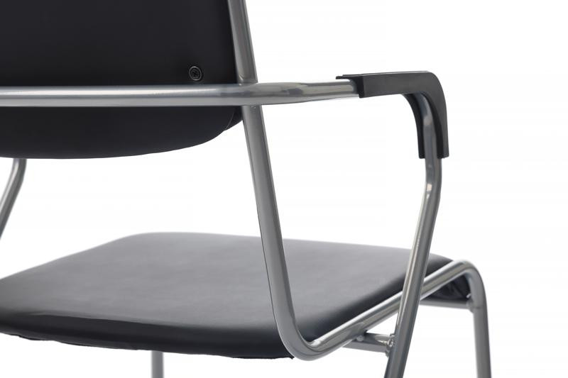 Кресло Никс Плюс RCH OMKL-03 Черный/Металл окрашенный Хром