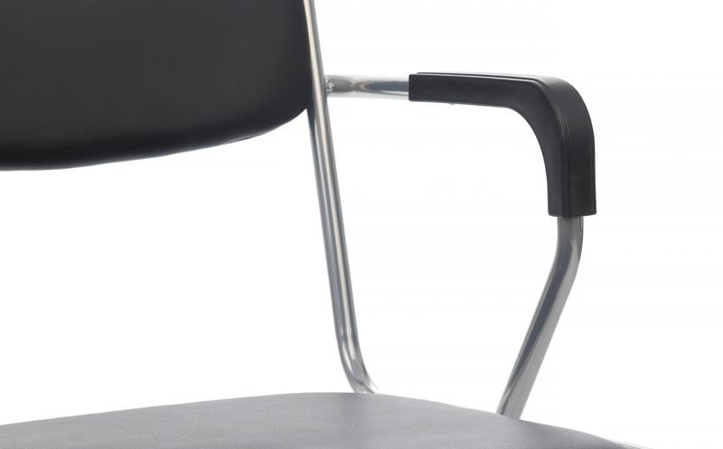 Кресло Никс Плюс RCH OMKL-03 Черный/Металл окрашенный Хром