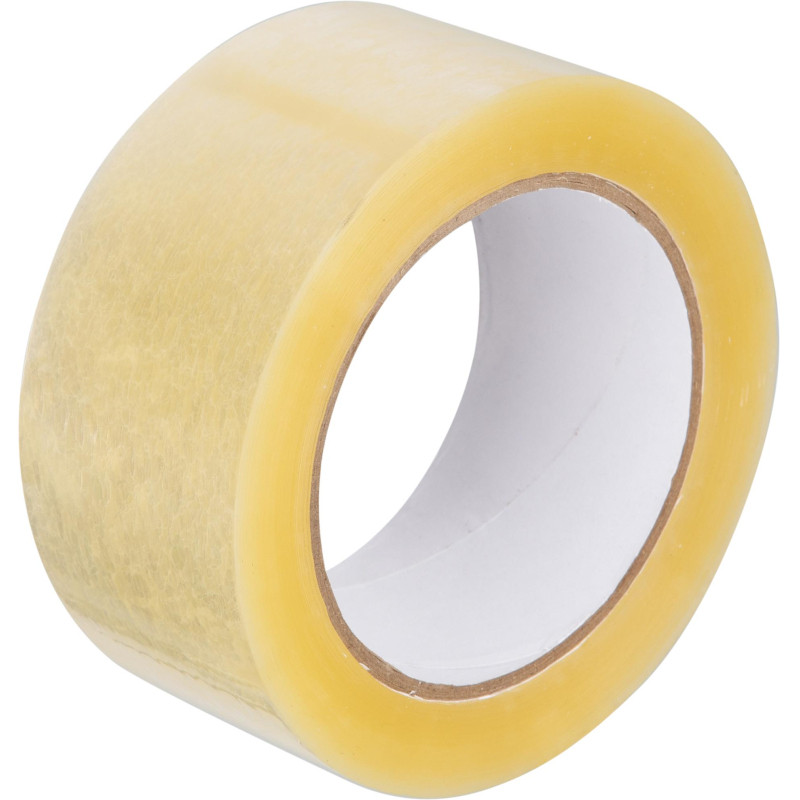 Клейкая лента упаковочная 48мм х 100м 45мкр прозрачная СПб