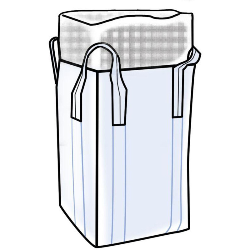 Биг Бэг 4-х стропный, 95x95x150 см., верх-юбка, дно глухое 1200 кг СПб