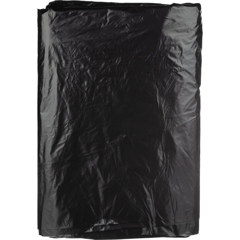 Мешки для мусора ПВД 120л 25мкм 50шт/уп черн 70х110см, Стандарт