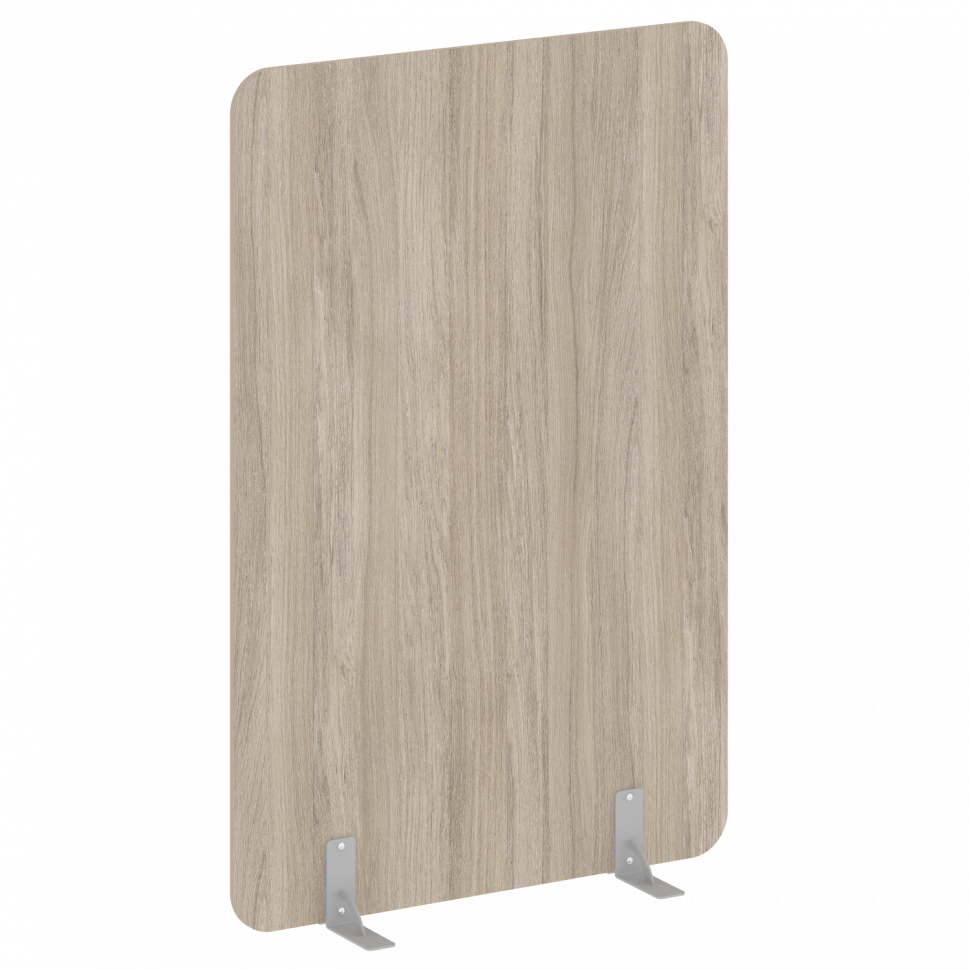 R-line Перегородки на металлических опорах на фетровых подпятниках DP.F-120-180 Дуб Аттик/Металл Сер