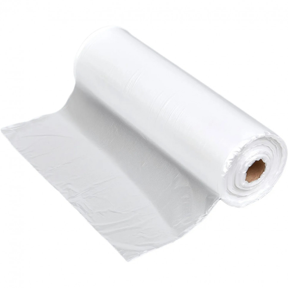 Пакет фасовочный на втулке ПНД 30х40 10 мкм 500 шт/рул