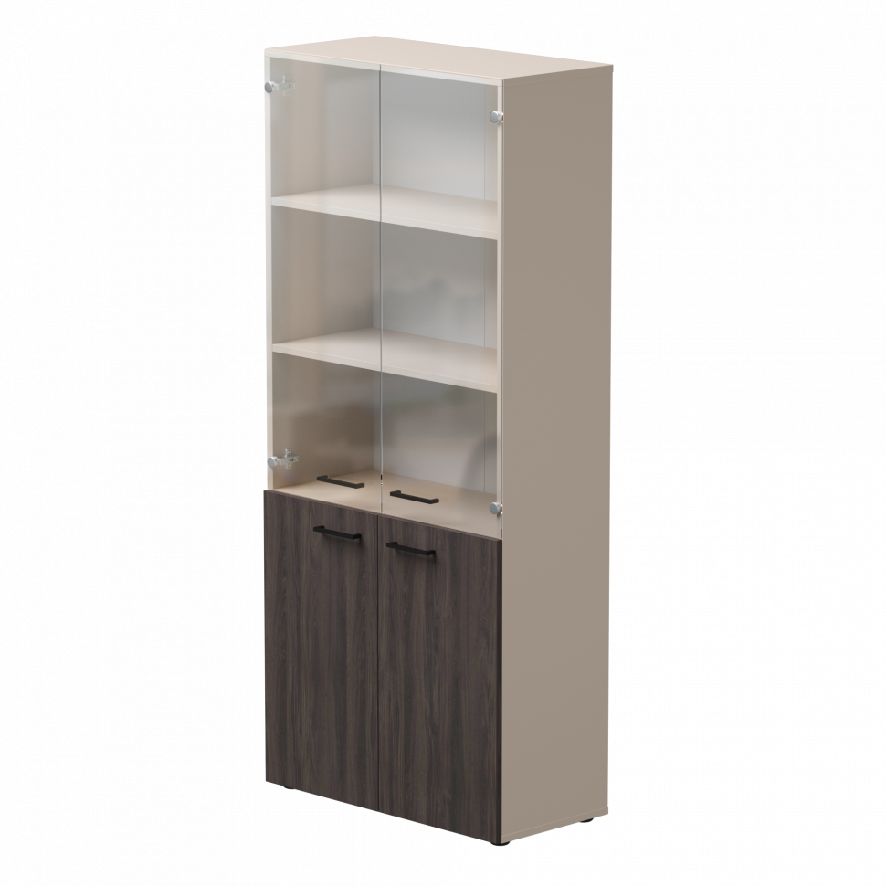 Шкаф комбинированный Everprof EVO (ЭВО) 800х383x1835 Кашемир/Дуб Пасадена