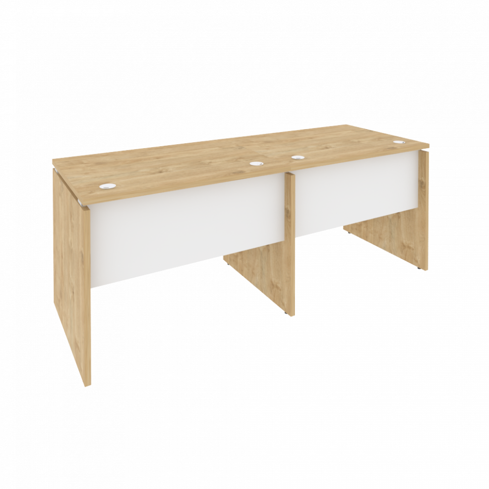 Onix Рабочая станция O.RS-2.1.7 Тиквуд Светлый/Белый Бриллиант 1960*720*750 Onix Рабочая станция O.RS-2.1.7 Тиквуд Светлый/Белый Бриллиант 1960*720*750