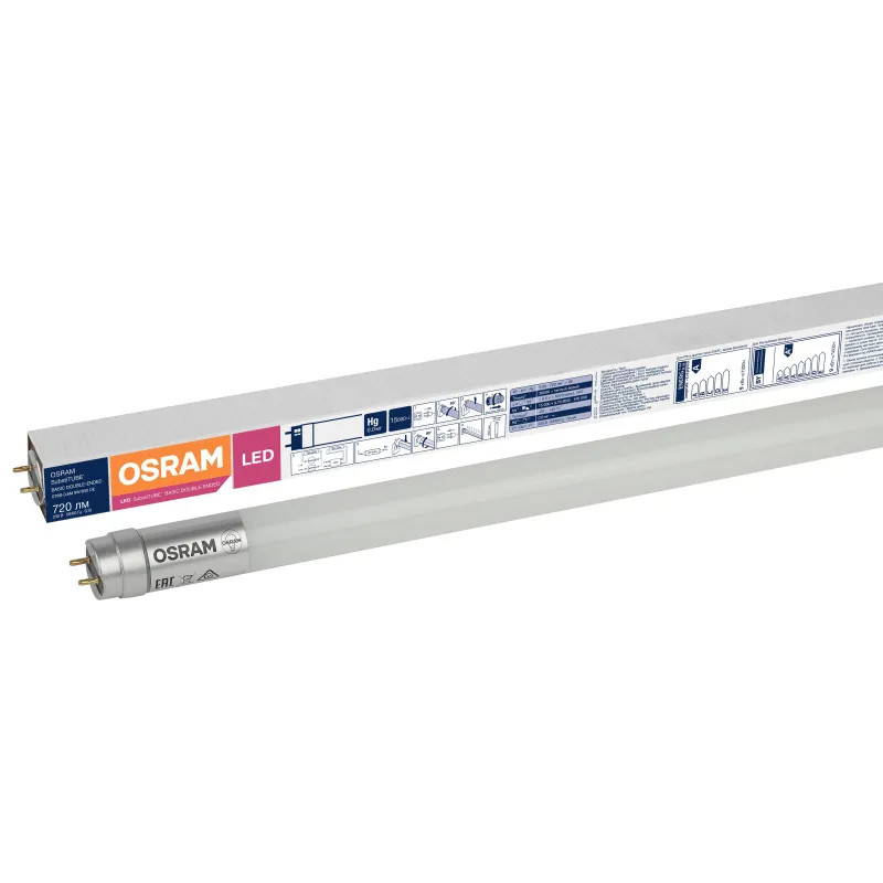 Лампа светодиодная OSRAM ST8B-0.6M 9W/830 230VAC DE 4058075377462