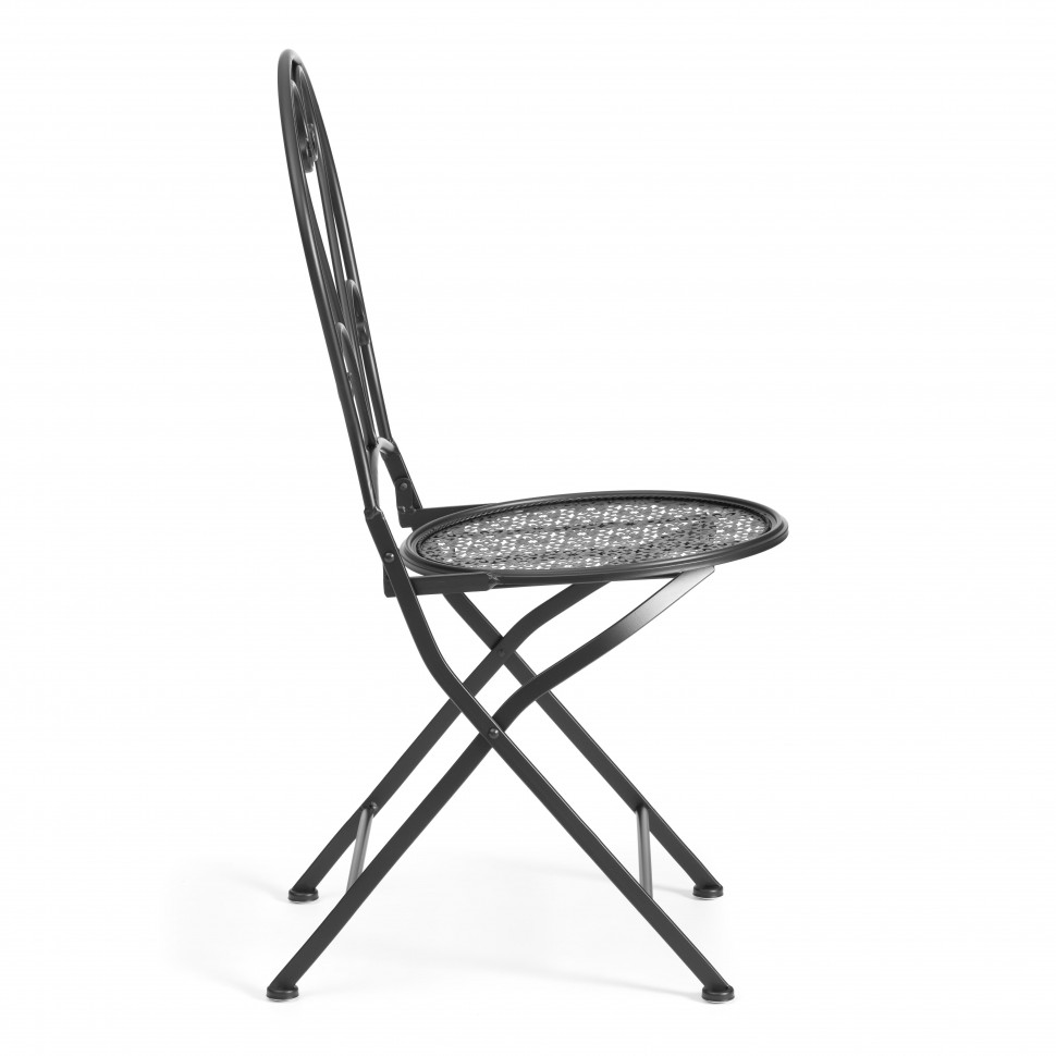 Стул Love Chair (PL08-11140) стальной сплав, черный, 40х47,5х94 см