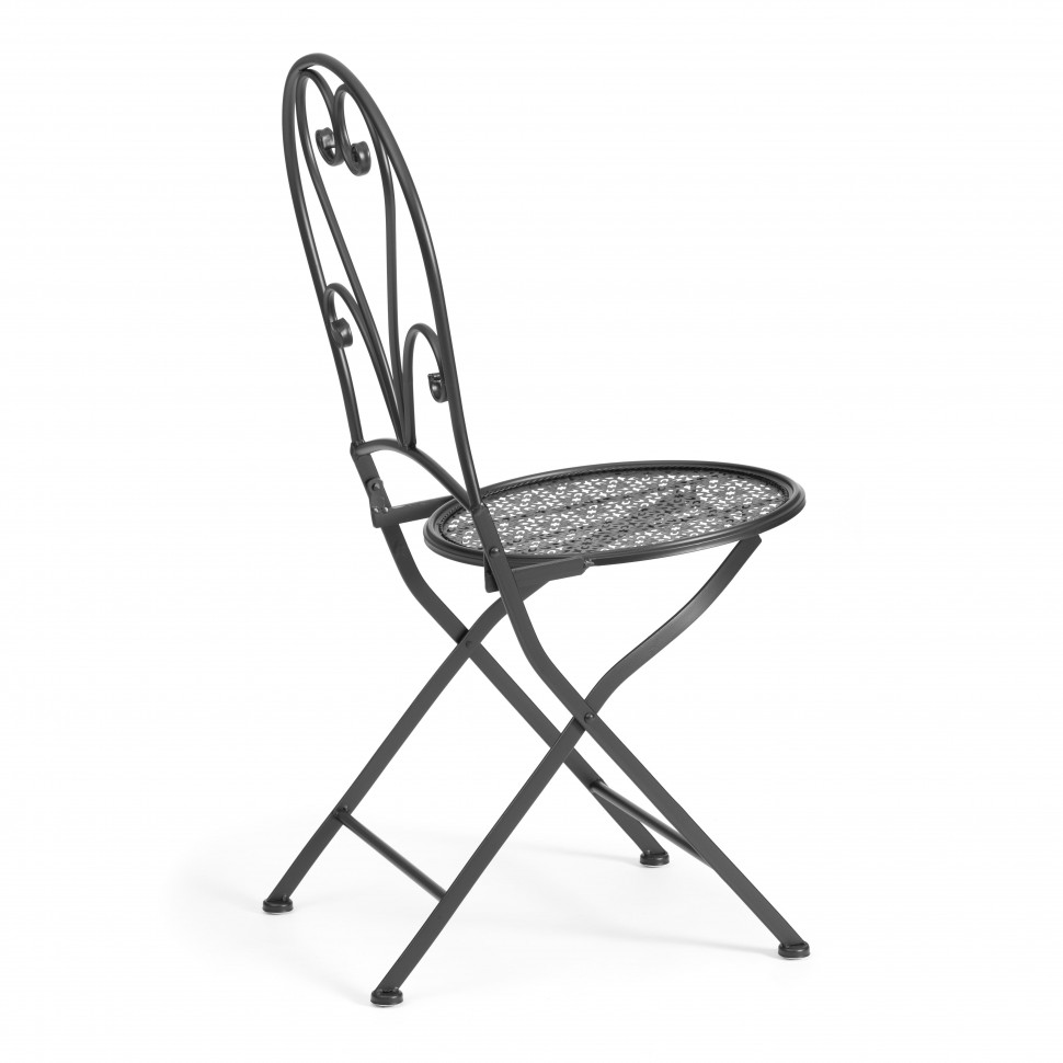 Стул Love Chair (PL08-11140) стальной сплав, черный, 40х47,5х94 см
