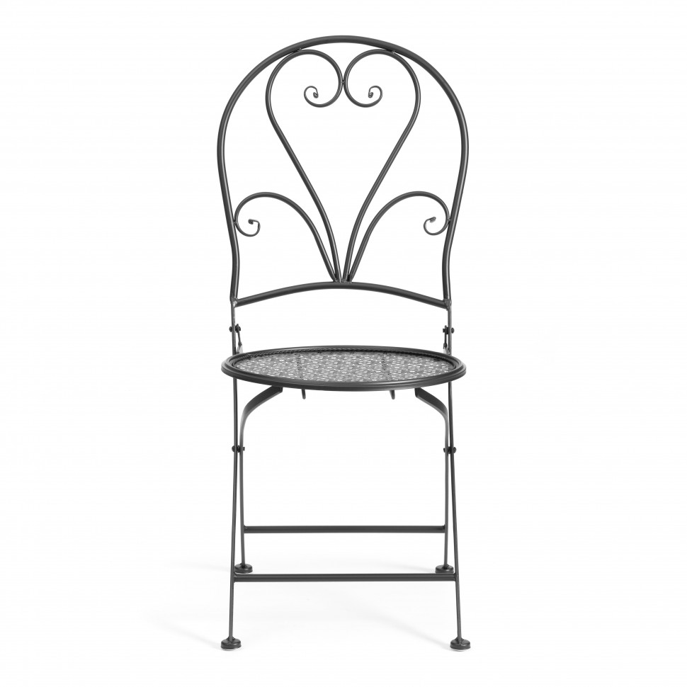 Стул Love Chair (PL08-11140) стальной сплав, черный, 40х47,5х94 см