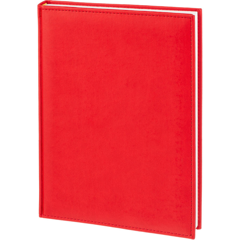 Ежедневник датированный 2026 АТТАСНЕ А4, 176л, 200х270мм, Сиам красный