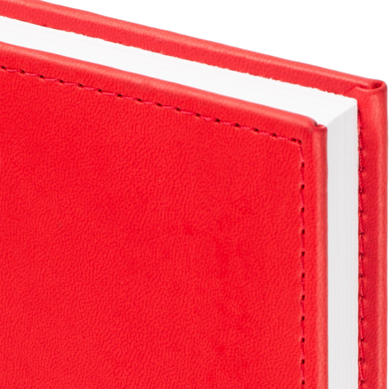 Ежедневник датированный 2026 АТТАСНЕ А4, 176л, 200х270мм, Сиам красный