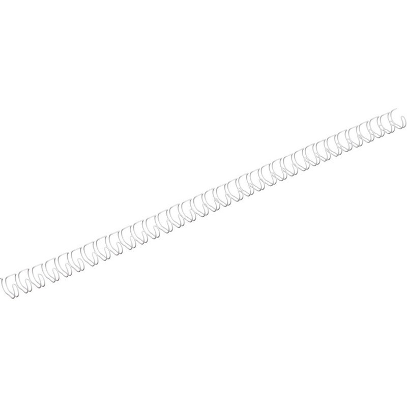 Пружины для переплета металлические Promega office 7,9мм белые 100шт/уп.