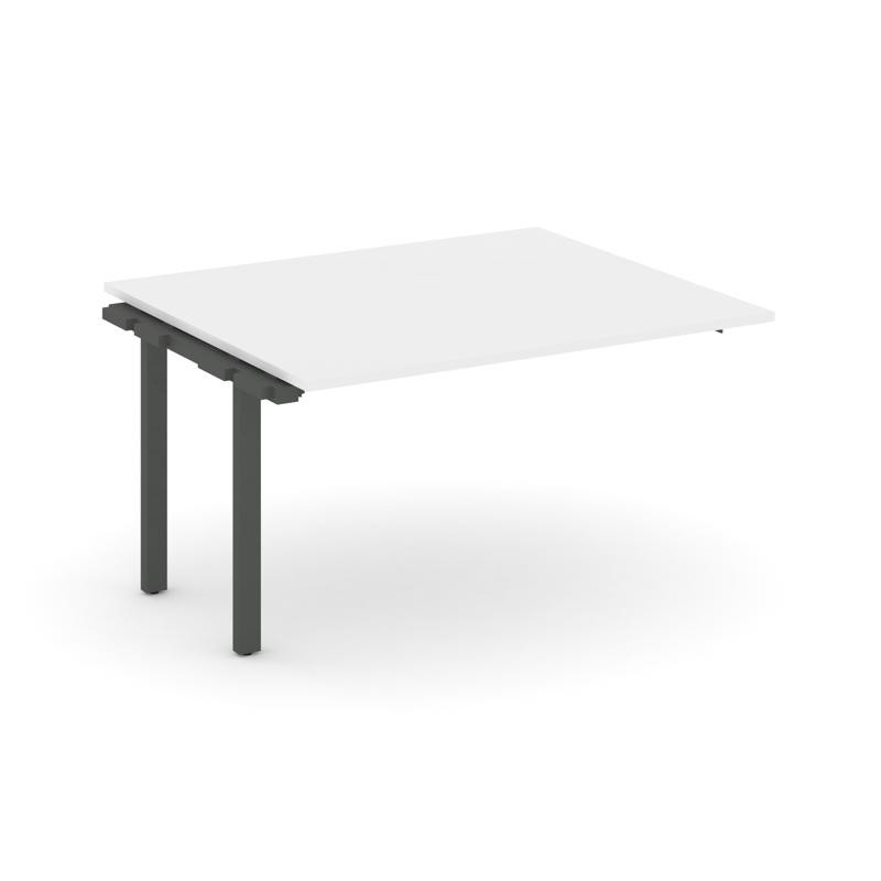 Style Project Проходной наб. элем. перег. стола SN-59P.NSPRG-032.3 Белый/Металл Антрацит 1180*1180*7