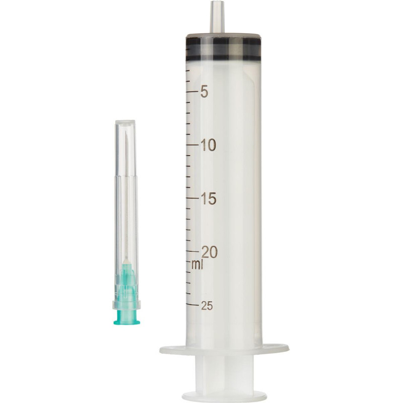 Шприц 3-комп. однораз. 20мл LS 21G(0,8х40) прил. 50шт/уп СТЕРИН