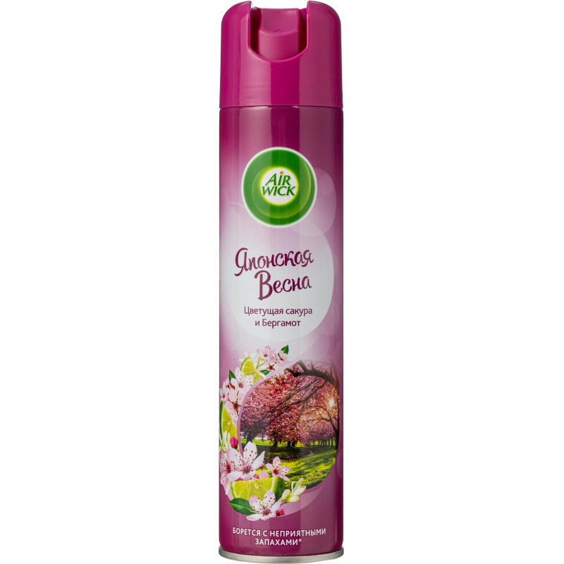 Освежитель воздуха Air Wick Японская весна Цветущая сакура и Бергамот 290мл