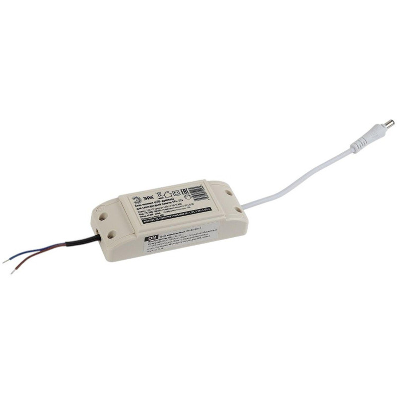 Драйвер ЭРА LED-LP-5/6 (0.98X) для светодиодных панелей SPL-5 Кп<5% PF>0,95 Драйвер ЭРА LED-LP-5/6 (0.98X) для светодиодных панелей SPL-5 Кп<5% PF>0,95