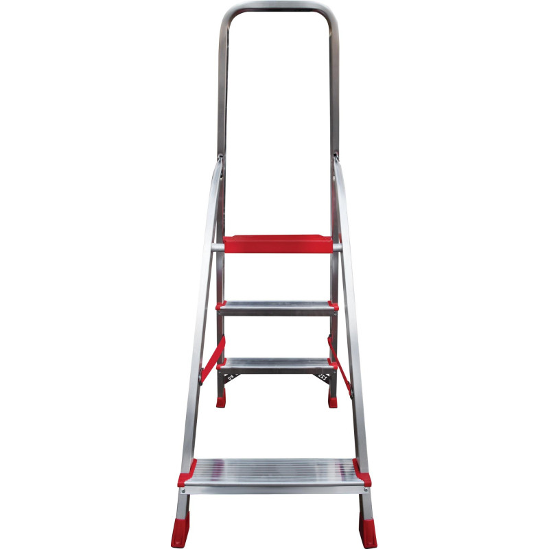 Стремянка алюминиевая усиленная 225 кг 3 ступени, Новая Высота