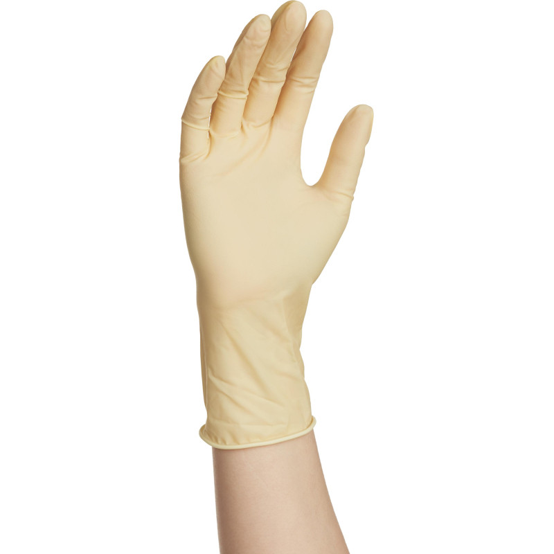 Мед.смотров. перчатки латекс. н/о, тек. Dermagrip Classic(L) 50 D1503-10/30