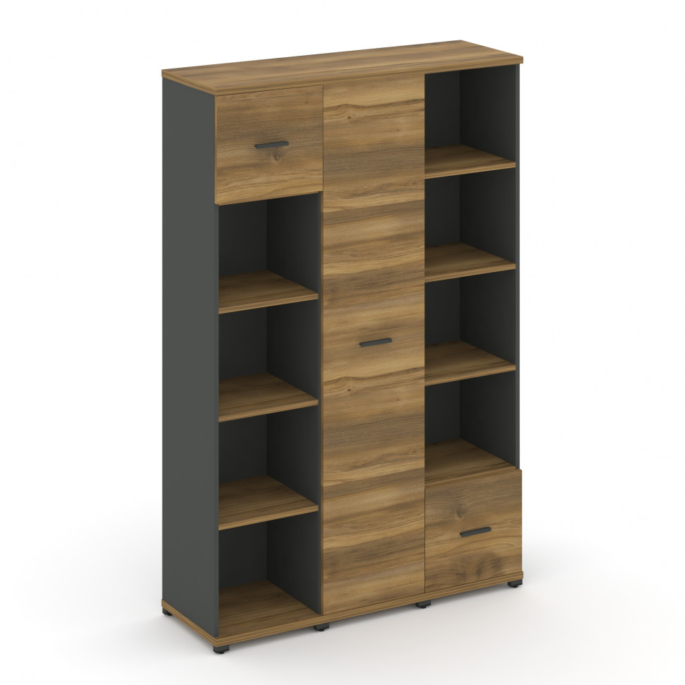 Concept Набор №534.U CN.STUN-534 A Сандал Янтарный/Антрацит/Металл Антрацит 1252*420*1922 Concept Набор №534.U CN.STUN-534 A Сандал Янтарный/Антрацит/Металл Антрацит 1252*420*1922