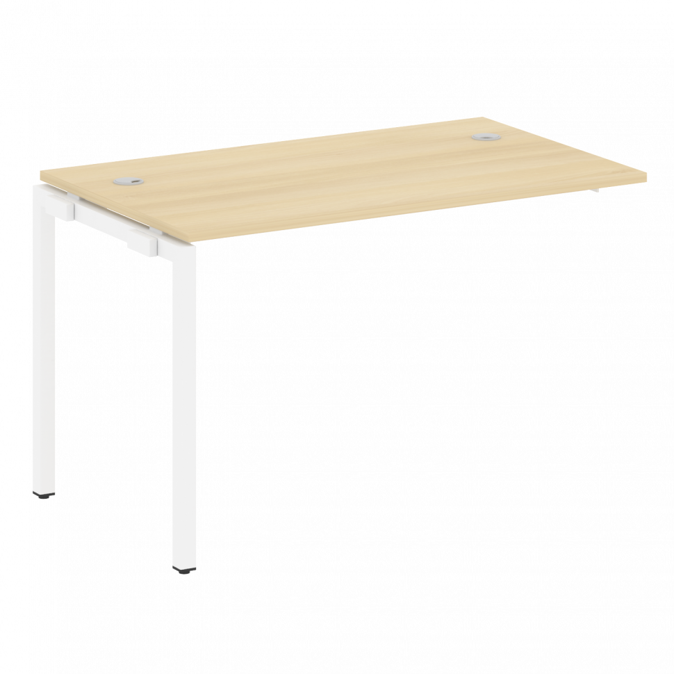 Metal System Quattro Проходной элемент рабочей станции на П-образном м/к 40БП.ПРС-СП-1.2 Акация Лорк