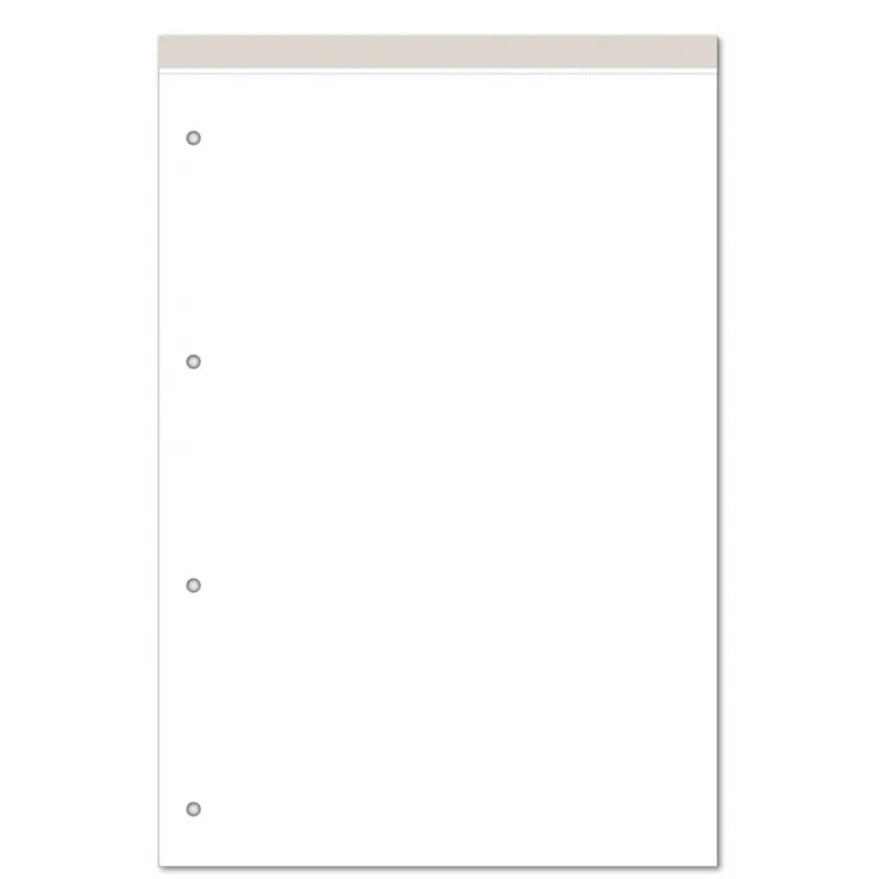 Блокнот МИКРОПЕРФОРАЦИЯ А4 100л. склейка ATTACHE чистый лист