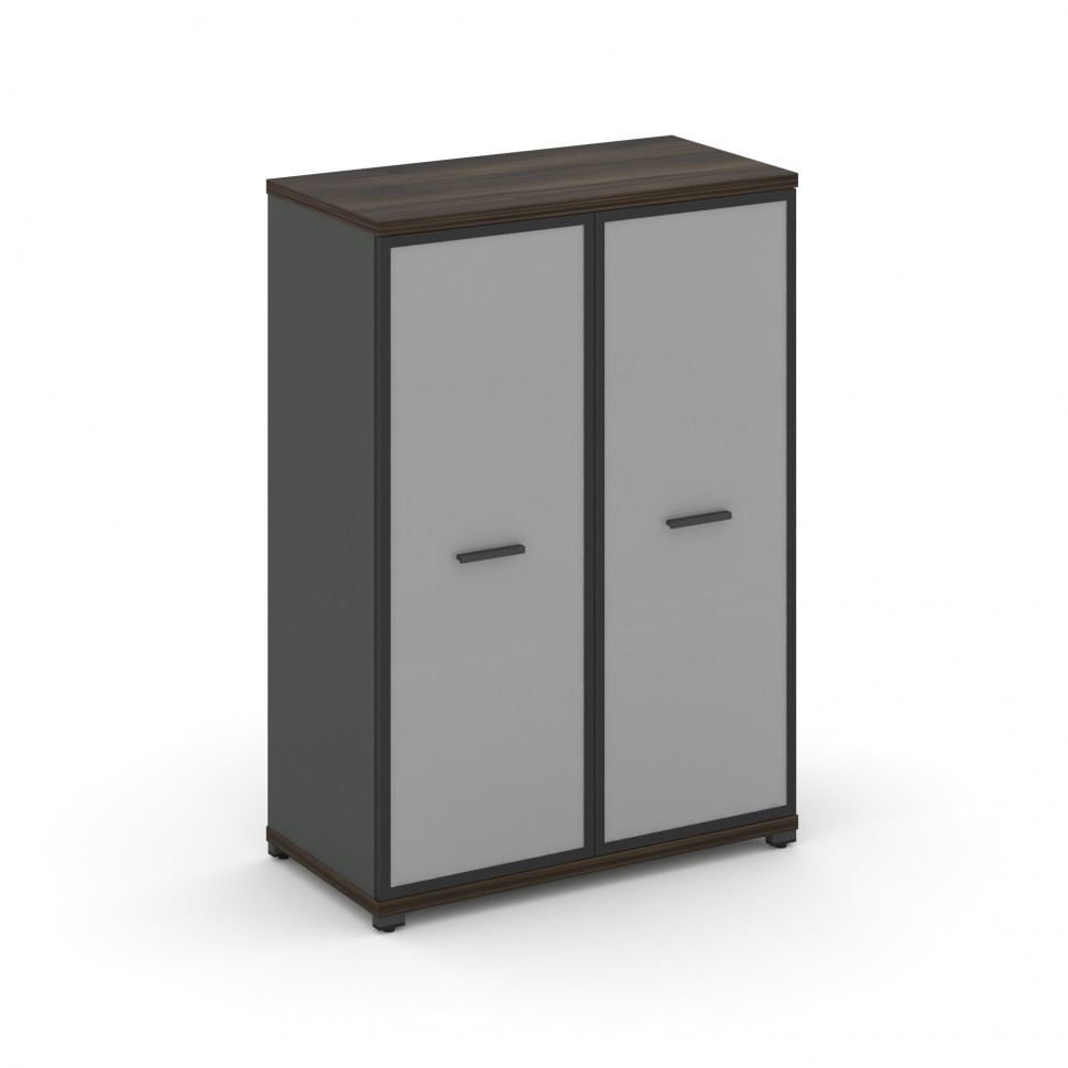 Concept Шкаф 1 широкая секция, 3 ниши CN.STS-316 RMB A Дуб Мали/Антрацит/Металл Антрацит/Сатин 836*4