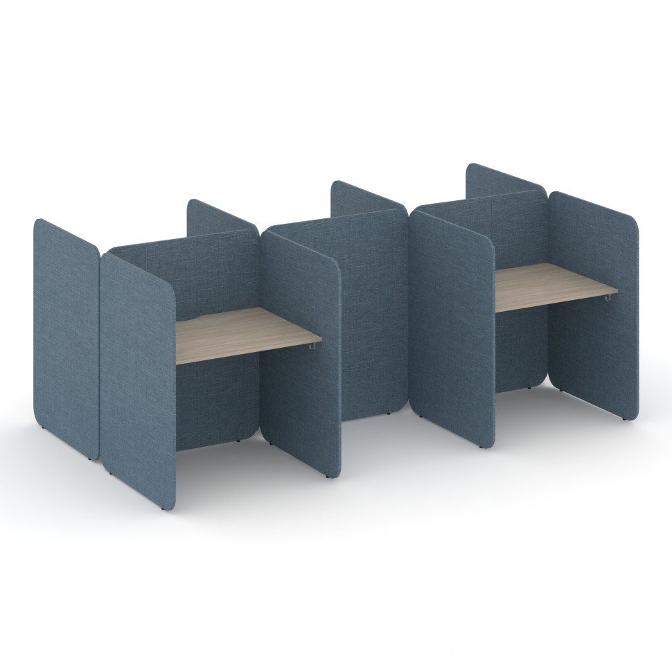 Call center Комплект №8 KC.K-008 Дуб Аттик/Romeo 10 2412*1800*1200