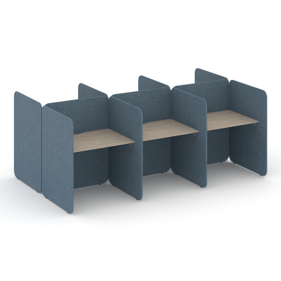 Call center Комплект №8 KC.K-008 Дуб Аттик/Romeo 10 2412*1800*1200