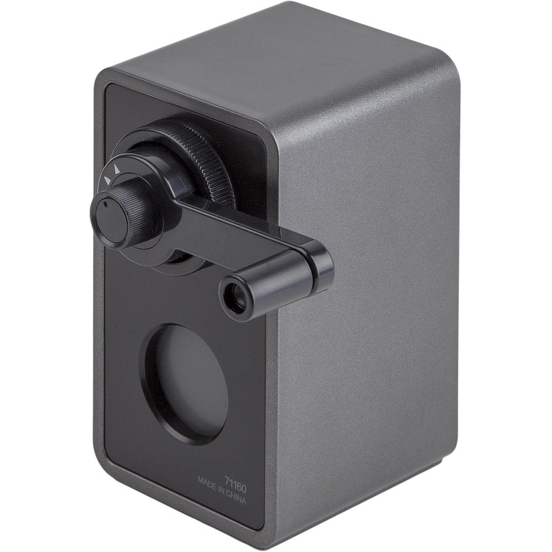 Точилка механическая Deli, 1 отв., в картонной коробке, черный