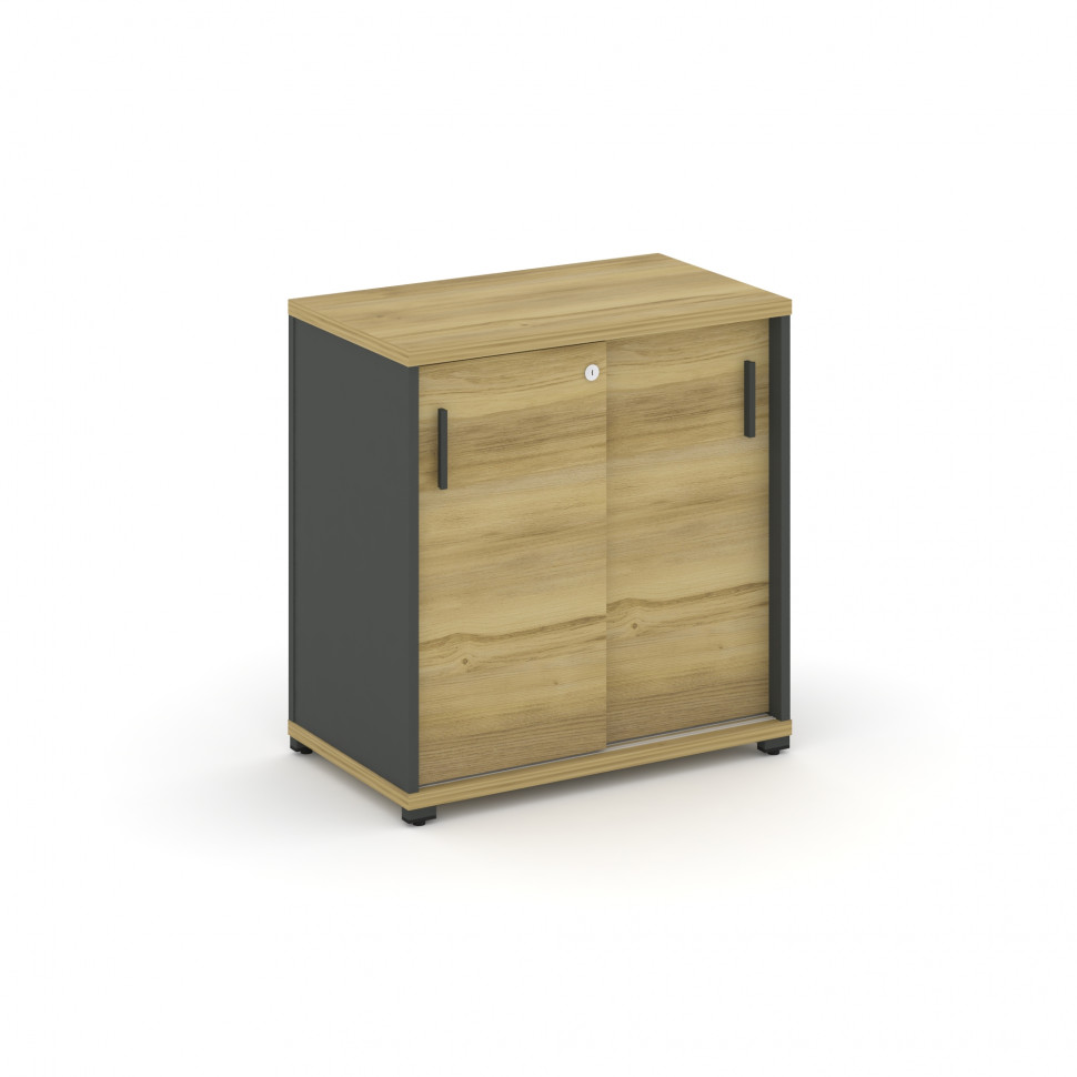 Concept Шкаф-купе опорный/приставной CN.SOPK-001 A Дуб Винченцо/Антрацит/Металл Антрацит 720*420*750