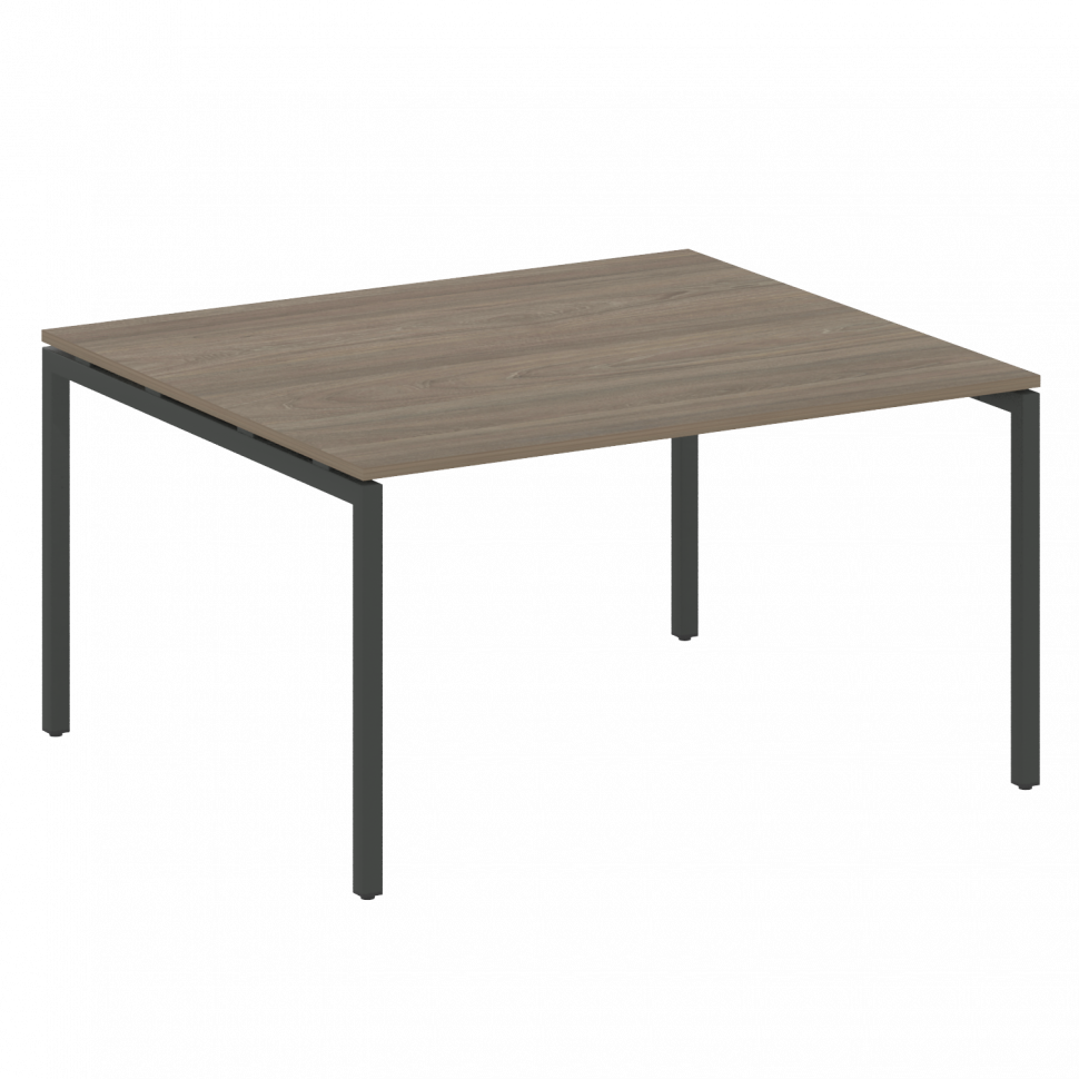 Metal System Quattro Переговорный стол (1 столешница) на П-образном м/к 40БП.ПРГ-1.3 Вяз Благородный