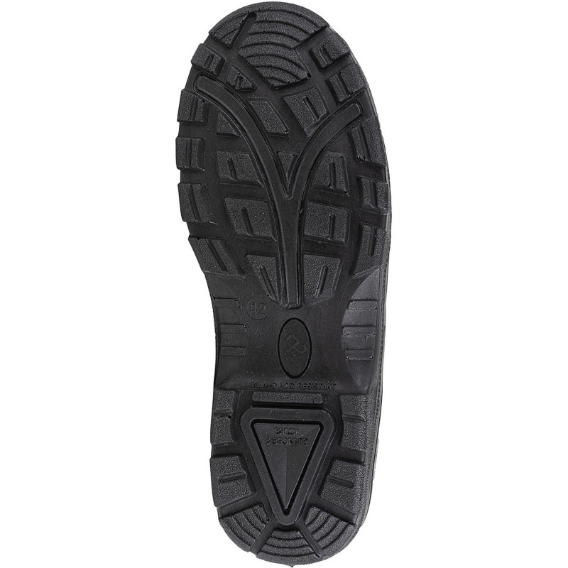 Полуботинки с перфорацией (сандалии) рабочие (мод.21) с мет/поднос (р.41)