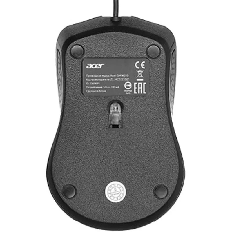 Мышь компьютерная Acer OMW010, черный