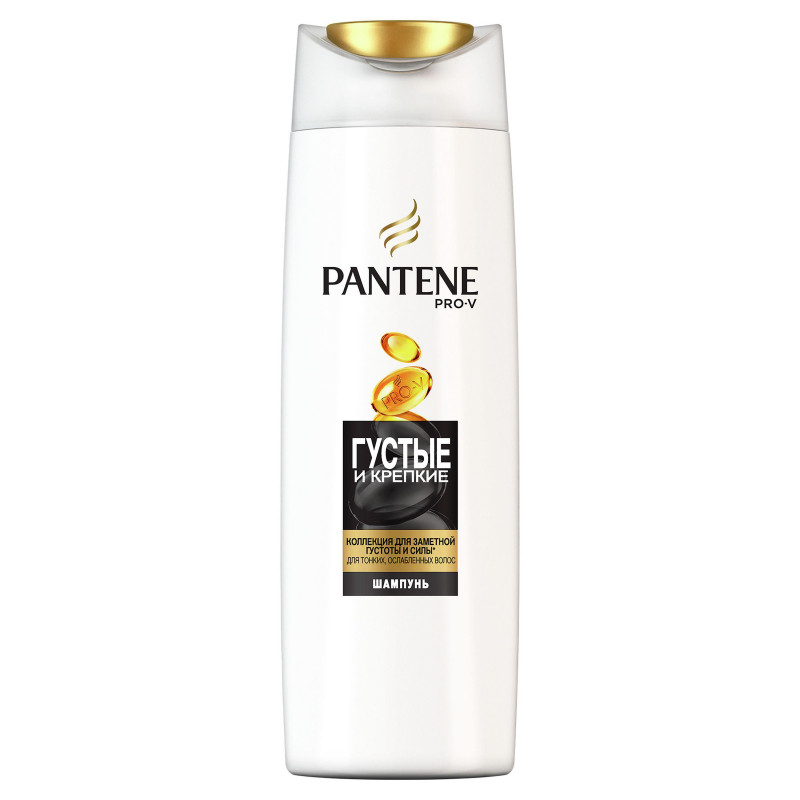 Шампунь PANTENE Густые и крепкие для тонких и ослабленных волос400мл Шампунь PANTENE Густые и крепкие для тонких и ослабленных волос400мл