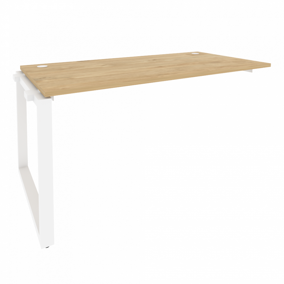 Onix Наборный элемент рабочей станции на О-образном м/к O.MO-1.NRS-4.8 Тиквуд Светлый/Металл Белый 1