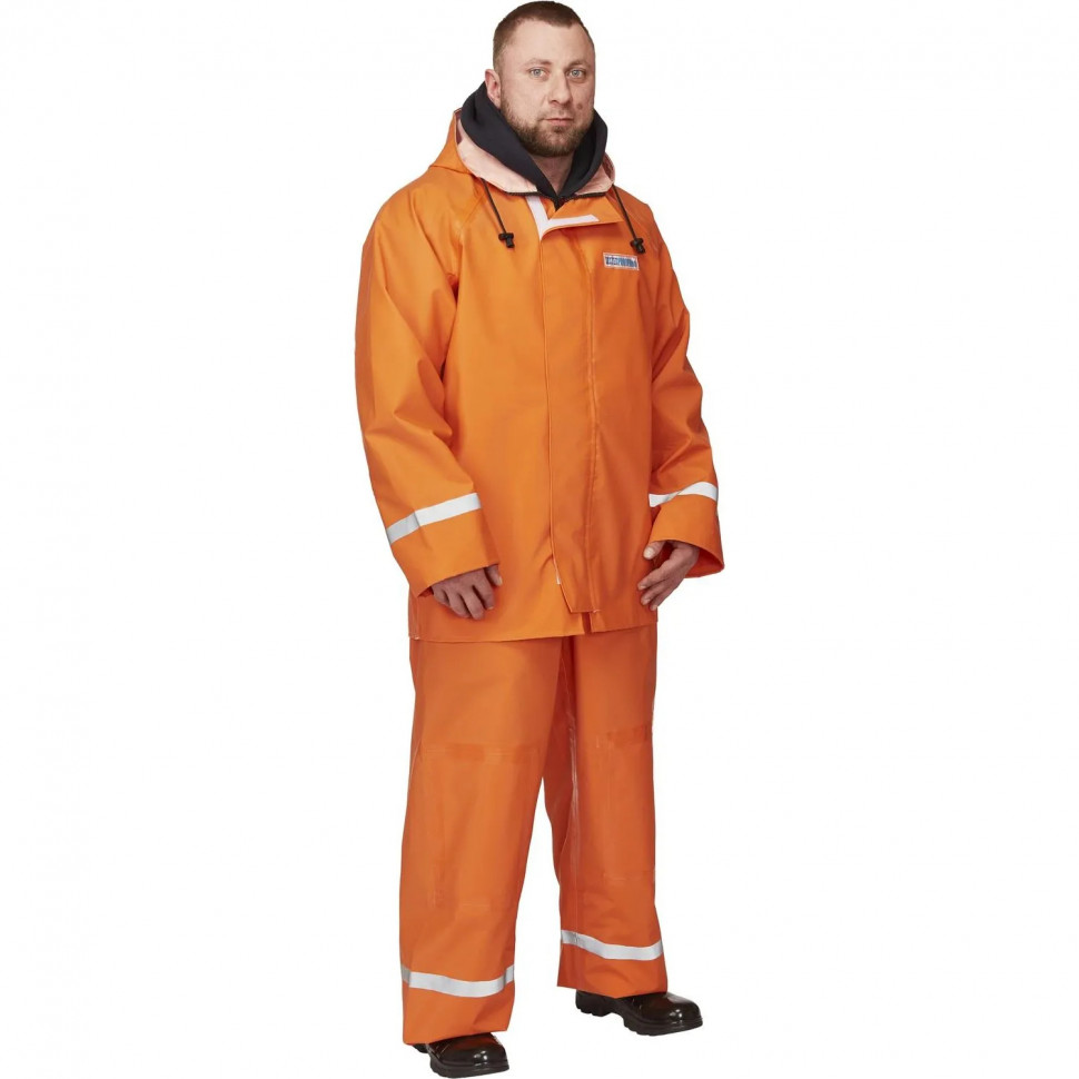 Костюм влагозащитный КПК Fisherman's WPL оранж 52-54/170-176