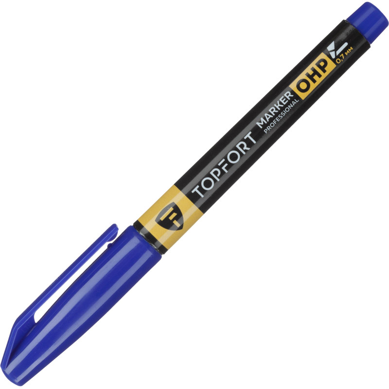 Маркер для глянц.поверх. TOPFORT OHP 0,7 мм синий