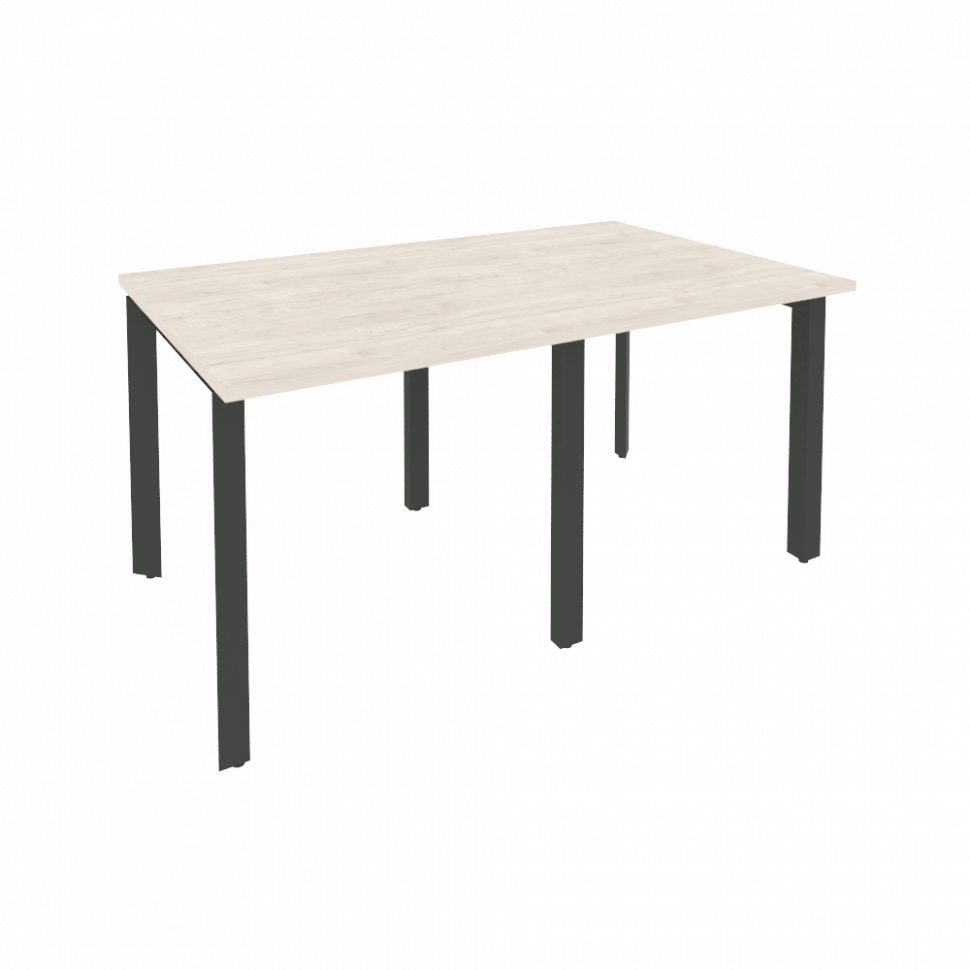 Onix Стол переговорный O.MP-PRG-2.0 Денвер Светлый/Металл Антрацит 1560*980*750