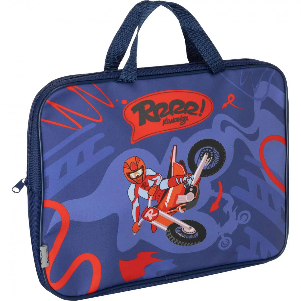 Папка для тетрадей  Moto freestyle А4 на мол с руч,тк,40мм,ПМД-2-20