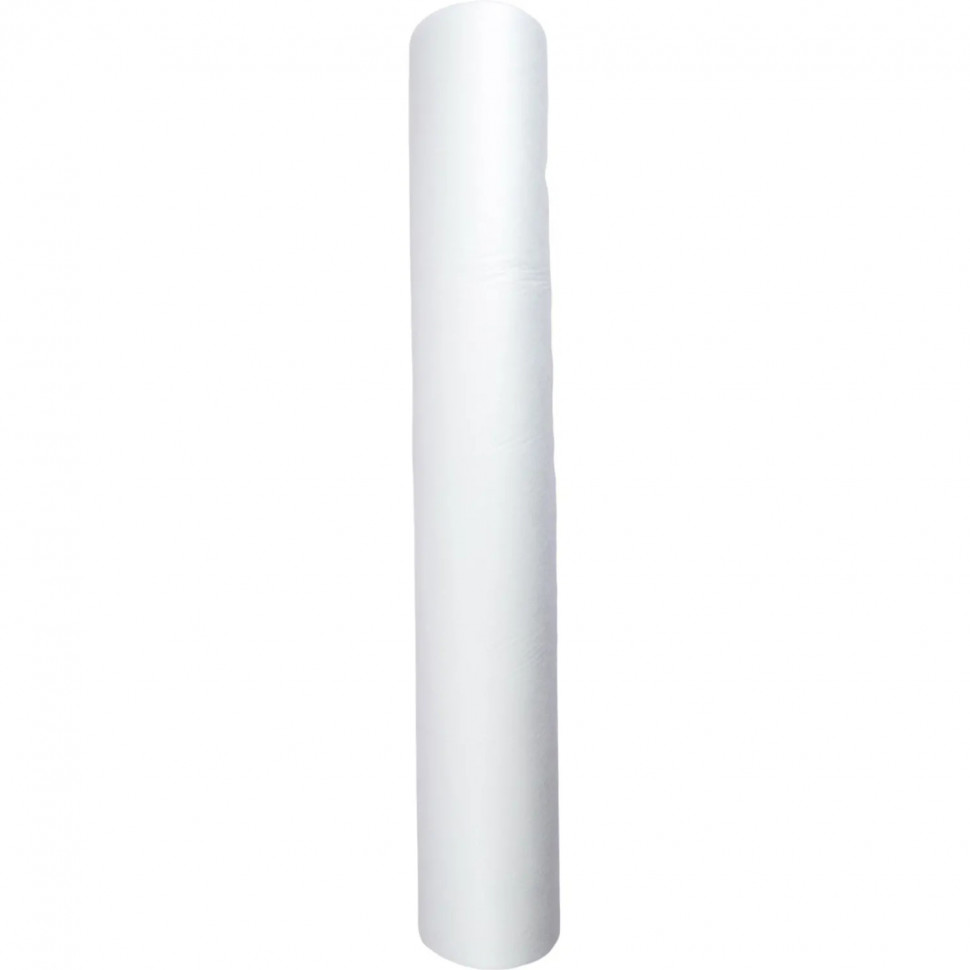 Простыня в рулоне с перф. н/с 70х200, бел. 100шт/рул, спанбонд, Комфорт